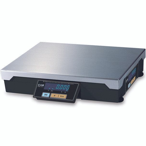 CAS, PD-2ZS(30lb), Single Range POS Interface Scale, 30 lb x 0.01 lb, NTEP