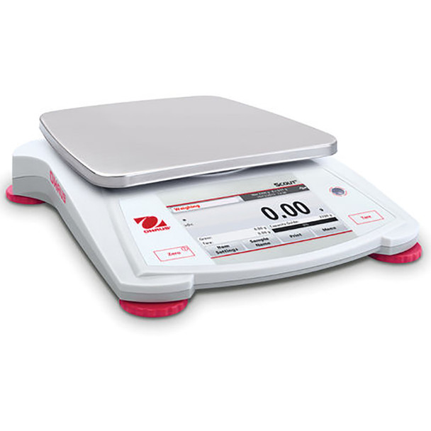 Ohaus, STX2202, Scout Touchscreen Portable Balance, 2,200 g x 0.01 g