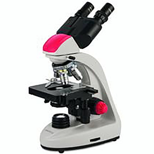 Velab BIOS Biological Achromatic Binocular Microscope, 110 x 126 mm Double Layer Stage