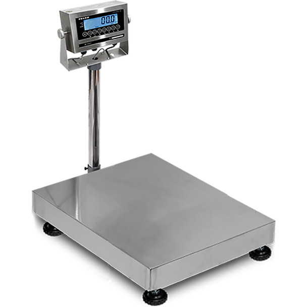 Velab VE-WD300L Washdown Bench Scale 660 lb x 0.1 lb, Stainless Steel, RS232