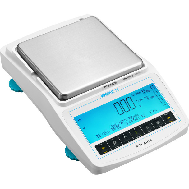 Adam Equipment PTB 8202e Polaris Precision Balances, 8200g x 0.01g