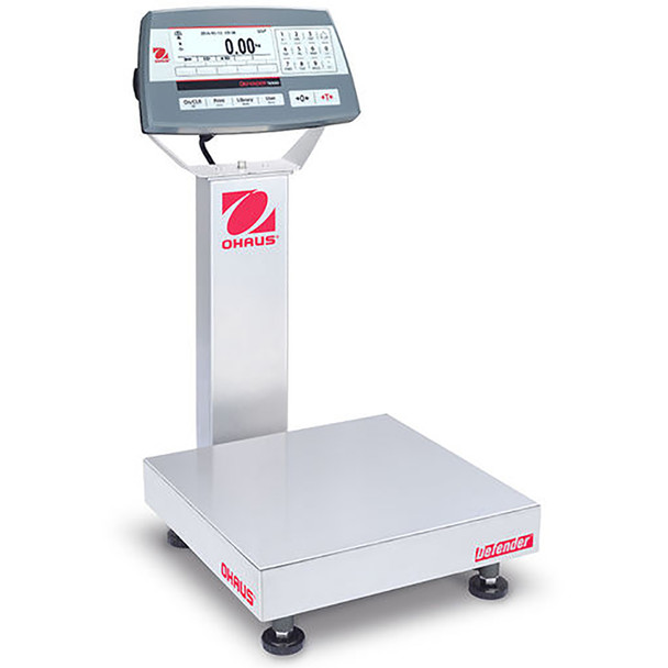 Ohaus D52P25RQR1, Column Mount Bench Scale w/ TD52P Display, 50lb x 0.01lb NTEP