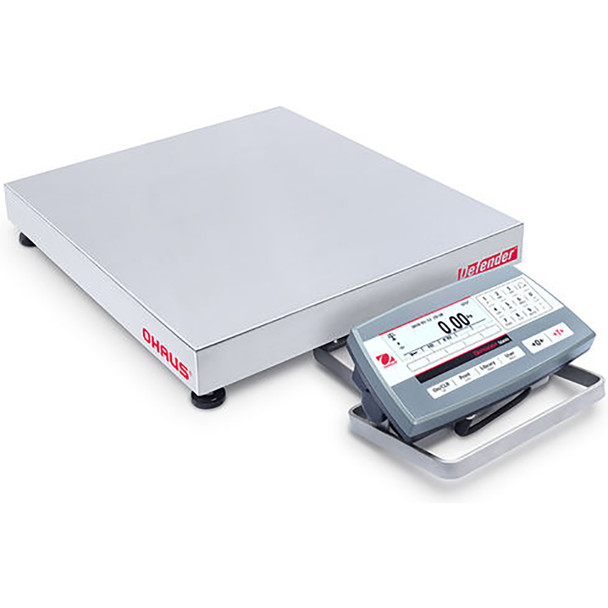 Ohaus D52P50RQV3, Column Mount Bench Scale, 100 lb x 0.02 lb, NTEP