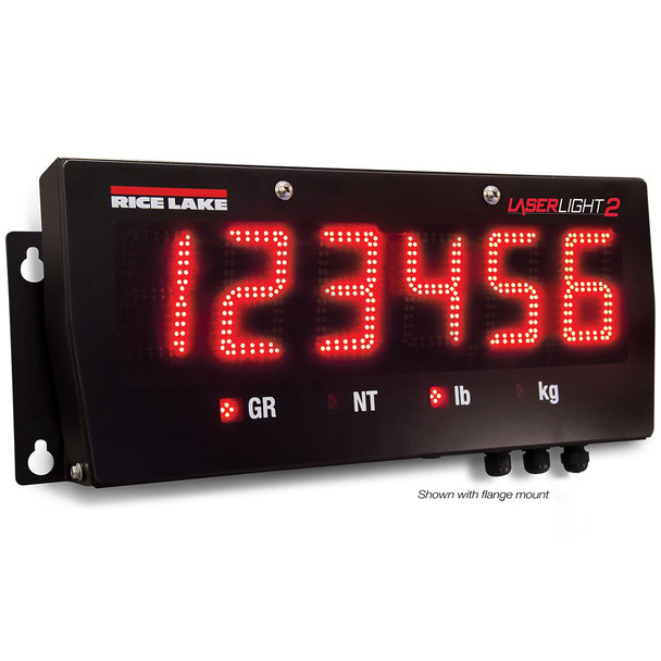 Rice Lake 179523, 6" LED Remote Display with Flange Mount Bracket, UL/cUL Marked Rice Lake 179523, 6" LED Remote Display with Flange Mount Bracket, UL/cUL Marked