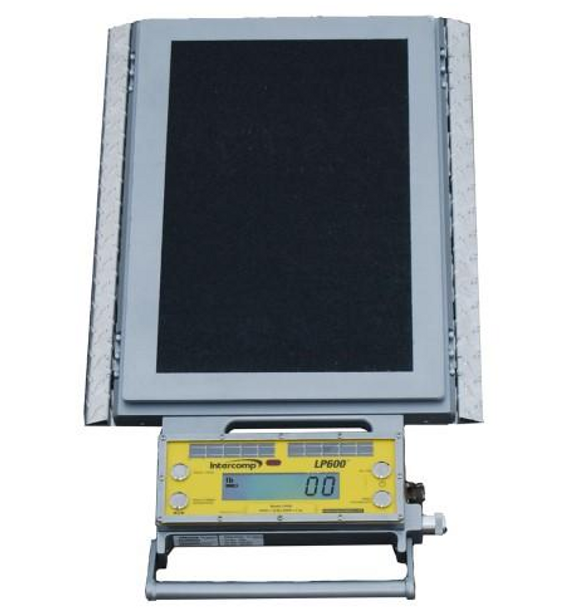 Intercomp LP600, Low Profile Lightweight Wheel Load Scale, 10,000 lb x 5 lb