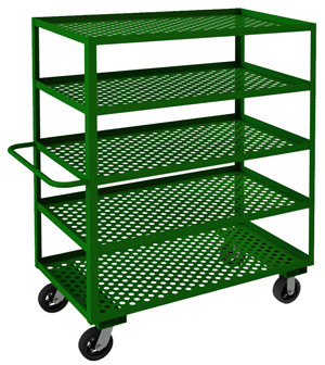 Durham GC244856MR83T, Multi-Level Garden Cart, 24.25" x 54.25" x 63"