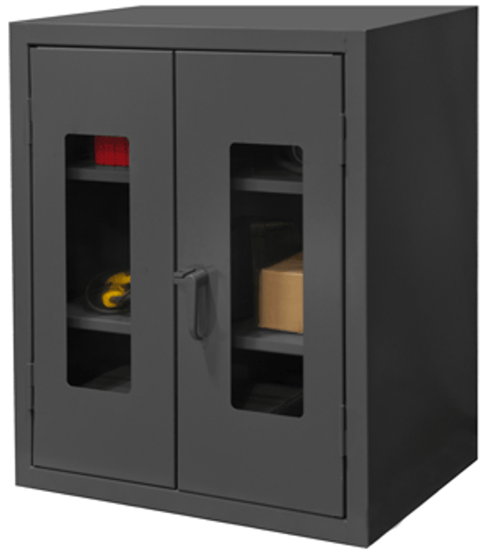 Durham HDCC244842-2S95, 2 Shelf Table Top Cabinet with Lexan Doors, 48"x24"x42" Durham HDCC244842-2S95, 2 Shelf Table Top Cabinet with Lexan Doors, 48"x24"x42"