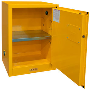 Durham 1012M-50, 12 Gallon Flammable Safety Cabinet with Manual Doors