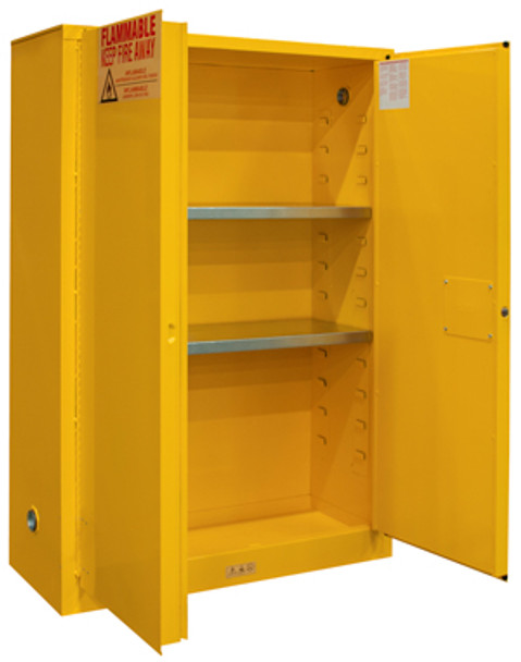 Durham 1045M-50, 45 Gallon Flammable Safety Cabinet with Manual Doors Durham 1045M-50, 45 Gallon Flammable Safety Cabinet with Manual Doors