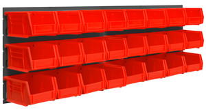 Durham LPW-34.5x12-95, Wall Mount Louvered Panel 34.5"x12", 175lbs Capacity