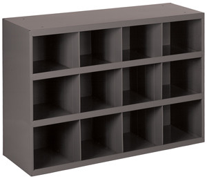 Durham 330-95, 12" Deep Sloped Bin & 12 Openings