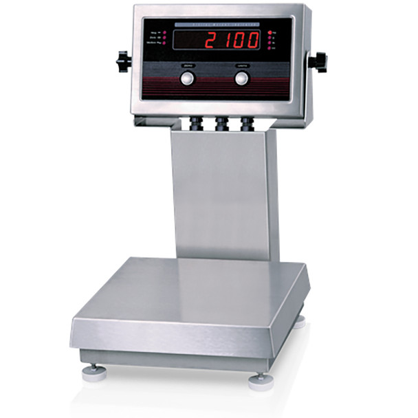 Rice Lake 63045, IQ+ 2100, Digital Bench Scale w/ 12" Column, 50lbx0.01lb, NTEP