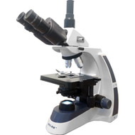 Velab VE-T2 Intermediate Triocular Biological Microscope, Siedentopf, 5.51” x 5.19”