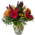 Fall Happy Hour features seasonal mix of roses, ceremonies, alstroemeria, leucadendron, hypericum, daisies, and bunny tails!