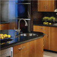 Houzer CF-1830 Club 18" Stainless Steel Undermount Single Round Bowl Bar Sink with Strainer