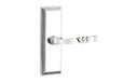 Wilshire Non-Keyed Style with Santa Fe lever in Polished Chrome finish
