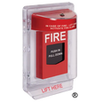 Safety Technology International Stopper II Flush Mount, Fire Label