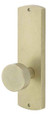 Emtek Emtek 7522 Missoula 9" Non-Keyed Sideplate Lockset, Passage - Sandcast Bronze Tubular EMTEK-7522