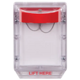 Safety Technology International Stopper II with Horn Flush Mount, Fire Label
