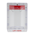 Safety Technology International Stopper II with Horn Flush Mount, Fire Label