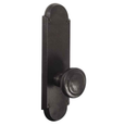 Emtek 7707 Sandcast Bronze #5 9-1/4" Non-Keyed Sideplate Tubular Lockset, Passage