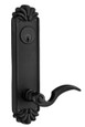 Emtek Emtek 6620 Tuscany #16 5-1/2" C-to-C Keyed Sideplate Lockset, Passage/Single Keyed - Lost Wax Cast Bronze Tubular EMTEK-6620