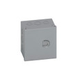 B-Line Eaton series Type 1 junction boxes, 12" height, 4" length, 10" width,  1, Hinged cover, HC NK enclosure, Surface mounted, Small single door, No