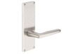 Emtek Emtek 8211 Modern 7" Non-Keyed Sideplate Lockset, Privacy - Brass Tubular EMTEK-8211
