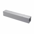 B-Line Eaton series wireway, 10" height, 24" length, 10" width, G NK wireway, Thru holes, No knockouts, Screw cover,  1, Steel, Plated screws, ANSI 61