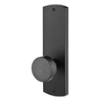 Emtek 7562 Missoula 9" Non-Keyed Sideplate Lockset, Dummy (Pair) - Sandcast Bronze Tubular