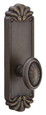 Emtek Emtek 6052 Tuscany #16 8-1/4" Non-Keyed Sideplate Lockset, Dummy (Pair) - Lost Wax Cast Bronze Tubular EMTEK-6052