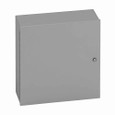 B-Line Eaton series Type 1 panel enclosures, 24" height, 12" length, 24" width, 1, Hinged cover, 1 enclosure, Wall mount, Medium single door, Keyhole