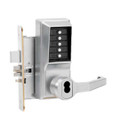 Dormakaba Dormakaba Simplex 8148 Mortise Mechanical Pushbutton Passage Lever Lock with Key Override, Lockout and Deadbolt DOR-8148