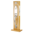 Emtek 3002 Memphis Brass Mortise Entrance Handleset - Dummy
