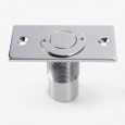 Don-Jo 1570 Dust Proof Strike, 2-1/4" x 2-7/8" Cast Brass for Commercial Doors