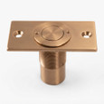 Don-Jo 1570 Dust Proof Strike, 2-1/4" x 2-7/8" Cast Brass for Commercial Doors