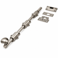 Don-Jo 1639 Dutch Door Bolt, 36" x 1-5/8", Brass, with Rim, Mortise & T-Strikes
