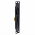 Don-Jo 1555 Flush Bolt, 6-3/4" x 1", Cast Brass with 3/4" Bolt Throw and 12" Rod