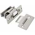Don-Jo 1704 Magnetic Catch — 3-3/8" Length, 1-5/8" Width, Cast Brass with Silent Nylon Roller
