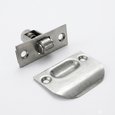 Don-Jo 1710 Roller Latch with Full Lip Strike, 3-3/8" x 7/8", Cast Brass, Adjustable