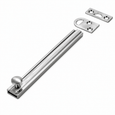 Don-Jo SB-12 Slide Bolt 12" x 5/8" Solid Brass with Rim and Mortise Strikes
