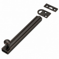 Don-Jo SB-12 Slide Bolt 12" x 5/8" Solid Brass with Rim and Mortise Strikes