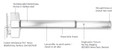 Corbin Russwin Corbin Russwin ED5600AL 3 Hour Fire Rated Mortise Exit Device , Exit Only or for use with Classroom or Passage Lever Trim (Not Included) COR-ED5600AL