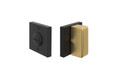Emtek Emtek 8582 Square Thumbturn Privacy Bolt - Double Rosettes - Use with Brass Passage Set EMTEK-8582