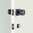 Emtek Emtek 8582 Square Thumbturn Privacy Bolt - Double Rosettes - Use with Brass Passage Set EMTEK-8582