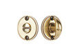 Emtek Emtek 828TP Classic Thumbturn Privacy Bolt - Use with Brass Passage Set EMTEK-828TP Emtek Emtek 828TP Classic Thumbturn Privacy Bolt - Use with Brass Passage Set EMTEK-828TP