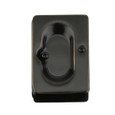 Pocket Door Lock Passage Function in Oil Rubbed Bronze finish