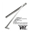 Don-Jo 3023 Concealed Overhead Door Stop in Satin Stainless Steel for 30" Doors