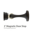 Emtek 2256 Magnetic Door Stop & Holder, 3"
