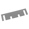 Rockwood HS54 Hinge Shim, 1-7/16" by 5", 0.065" Thickness